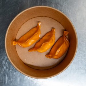 Gyoza alla Carbonara